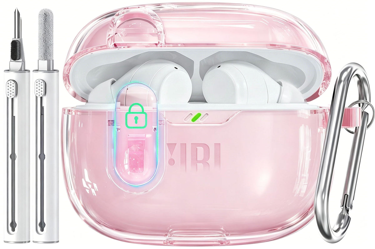 Wowwat for JBL Vibe Beam 2/JBL Vibe Beam Case - Clear Pink