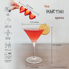 MORA PURE Martini Glasses