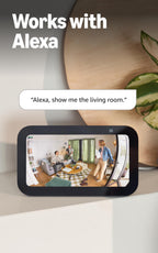 Ring Indoor Cam, Home or business security in 1080p HD video, 2-pack, – Black