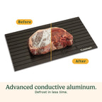 Cuisinart Defrosting Tray for Frozen Meat, Advanced Conductive Aluminum (additional view 2)