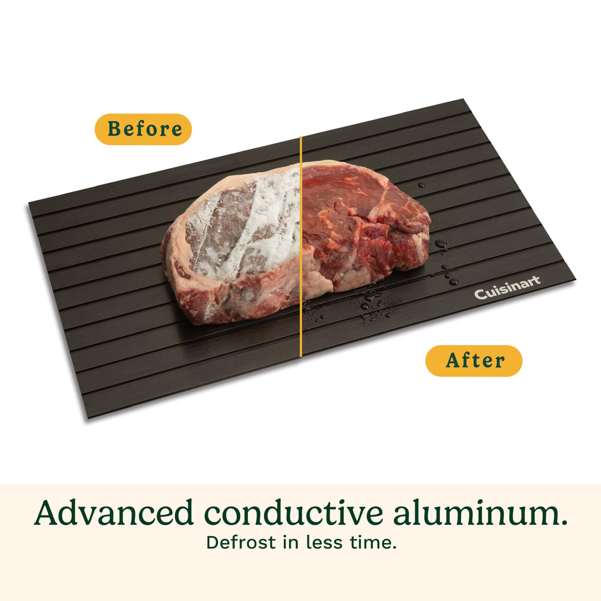 Cuisinart Defrosting Tray for Frozen Meat, Advanced Conductive Aluminum (additional view 2)
