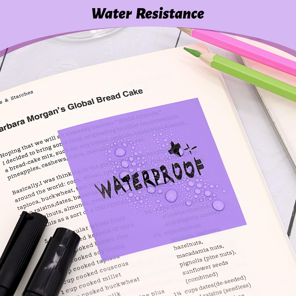 800 Sheets Transparent Sticky Notes