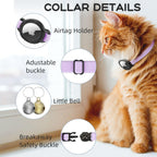 AirTag Cat Collars, Stretchy Collar