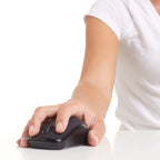 Amazon Basics 2.4 Ghz Wireless Optical Computer Mouse with USB Nano Receiver - Black view 4
