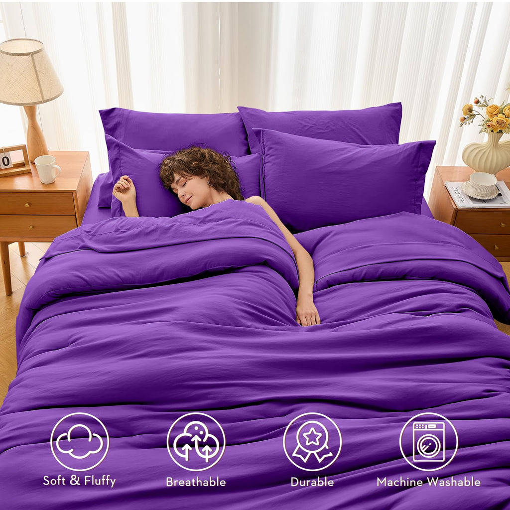 MUXHOMO 7-Piece Comforter Set - view 9