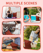 babygoal Wet Dry Bags 3 Pack for Baby Cloth Diapers, Washable Travel Bags, Beach, Pool, Gym Bag for Swimsuits & Wet