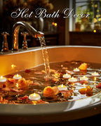 2" Flameless LED Floating Candles, White Waterproof Tealights