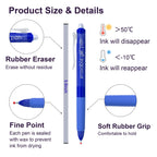 Lineon Erasable Gel Pens, 15 Pack