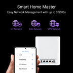 ASUS ZenWiFi BT10 WiFi 7 Mesh Router - Tri-Band, 3K sq ft, x2 10G (1 Pack) (additional view 9)