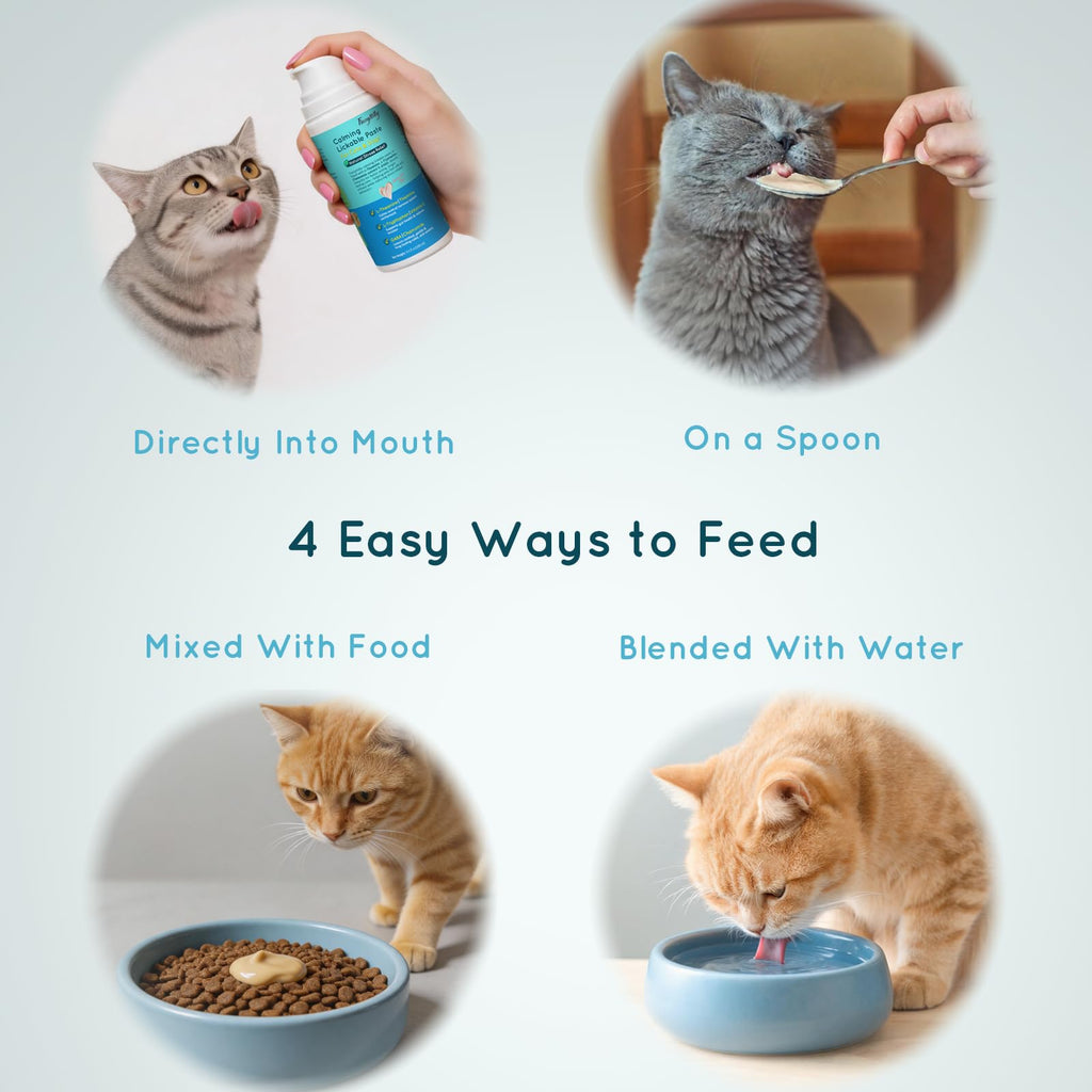 Lickable Calming Treats for Cats Dogs, Daily Calming Routine Anxiety Relief (additional view 6)