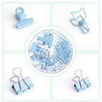 Creechwa Paper Binder and Clips - Blue / 72 / 1 Pack view 1