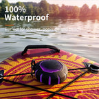 HEYSONG Waterproof Shower Bluetooth Speaker - Black view 4