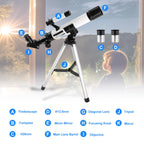 Telescope for Kids & Beginners 40mm Aperture 400mm AZ Mount (additional view 4)