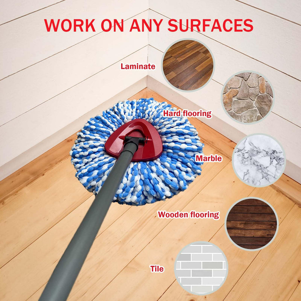 Mop Replace Heads Compatible for OCeda - 2 Count (Pack of 1) view 3