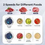 Ganiza Food Processors with 2 Bowls, 450W Meat Grinder Vegetable Chopper