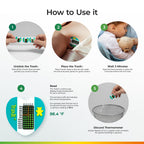 TraxIt Underarm Thermometer Sticker for Kids, Babies 6+ Months
