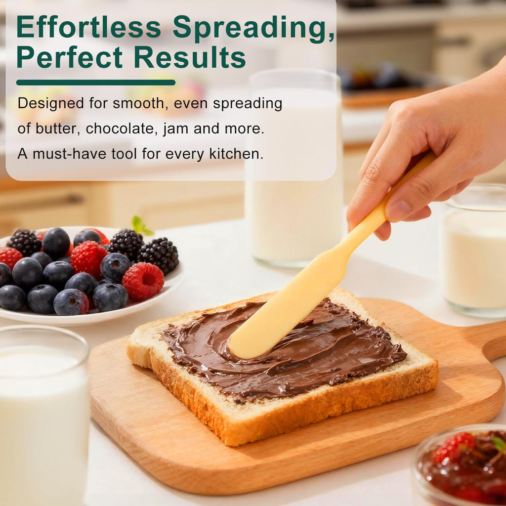 6 PCS Silicone Spurtle Spatula Set for sourdough starter Baking Cooking (additional view 5)