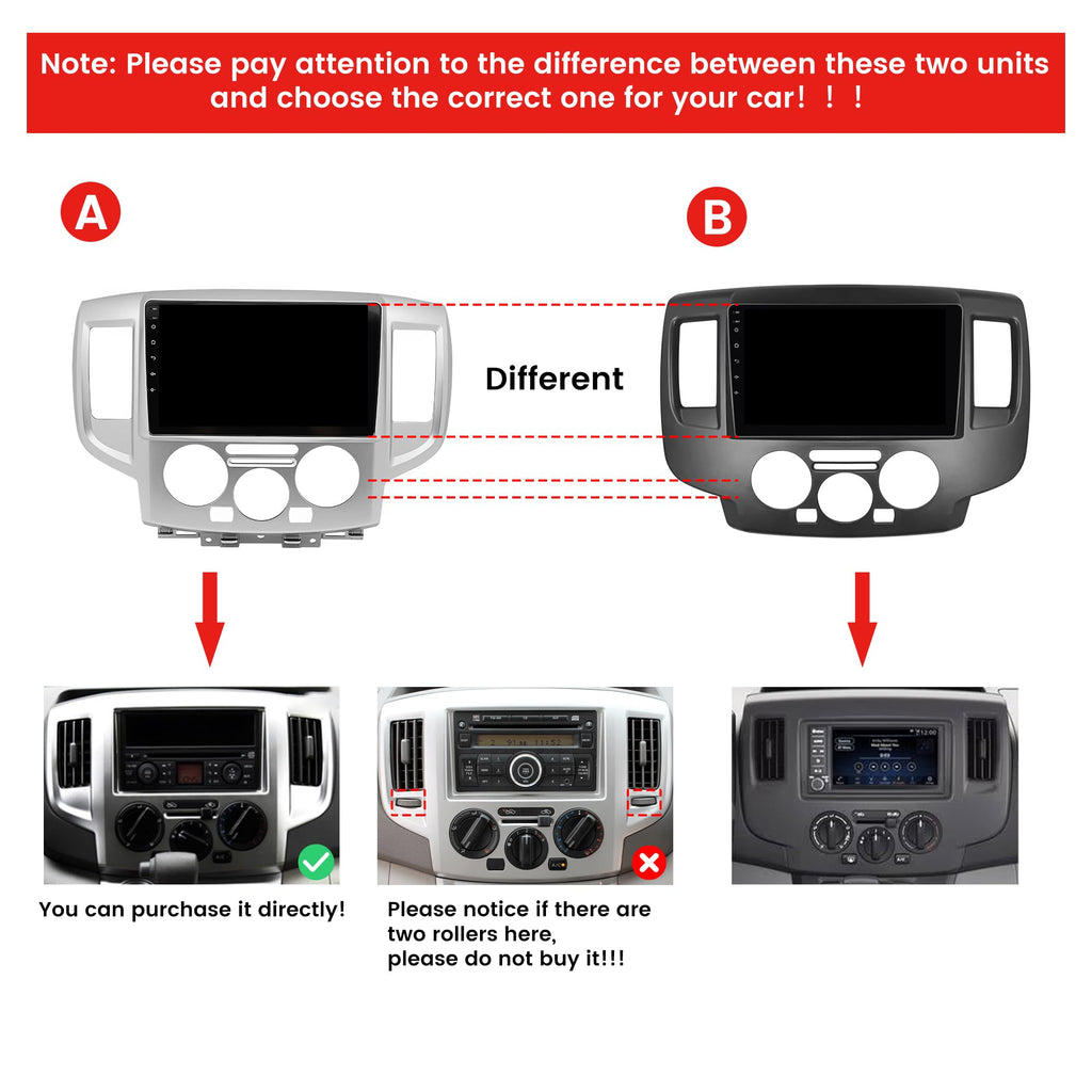 Wostoke Car CarPlay Android Auto Navigation Stereo GPS Radio Reverse Camera Display