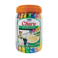 INABA Churu Cat Treats, Lickable, Squeezable Creamy Purée Cat Treat with Green Tea