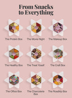 melii Hexagonal Snackle Box - Blue & Mint view 8