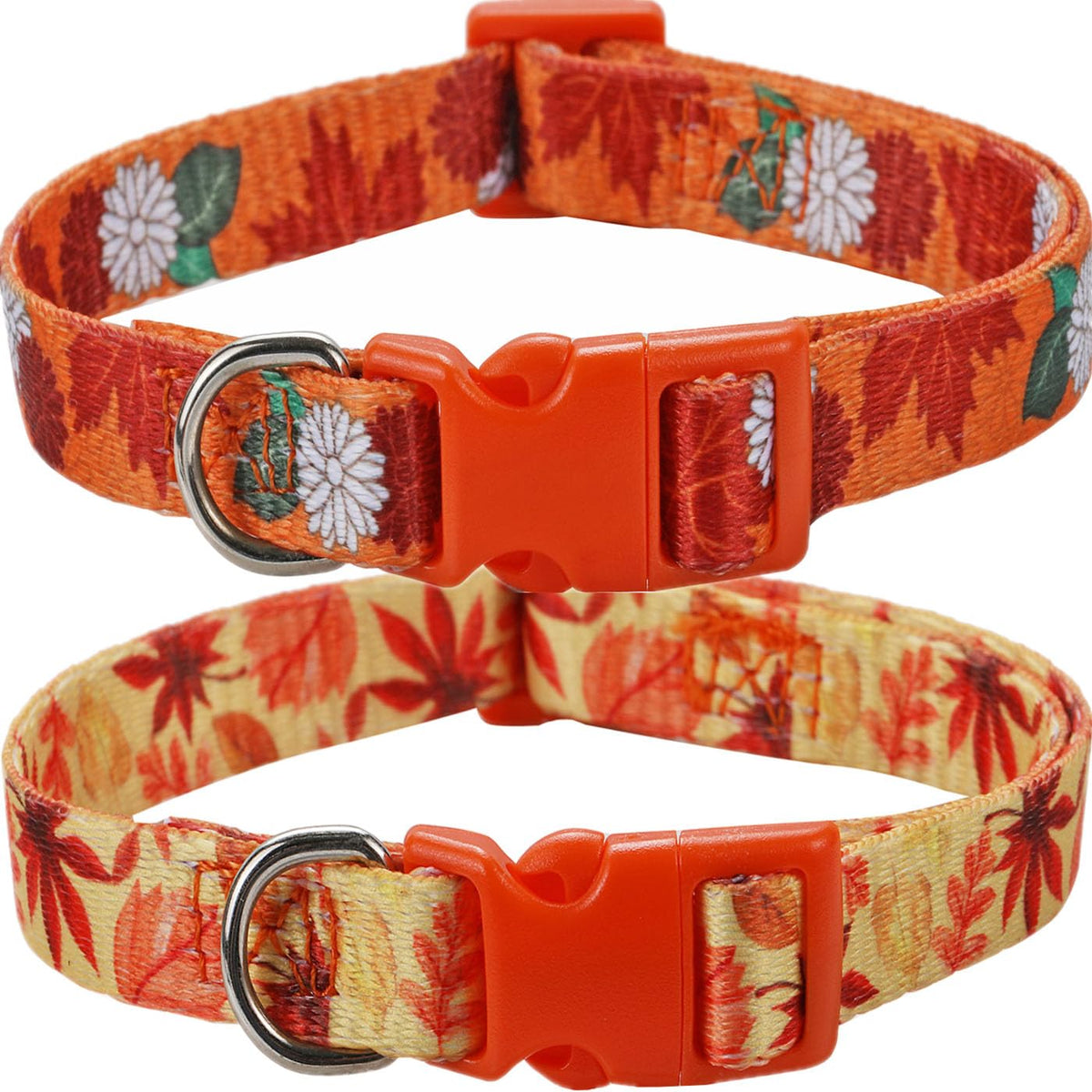 Holiday Dog Collar for Small Medium Large Dogs - Fall / S