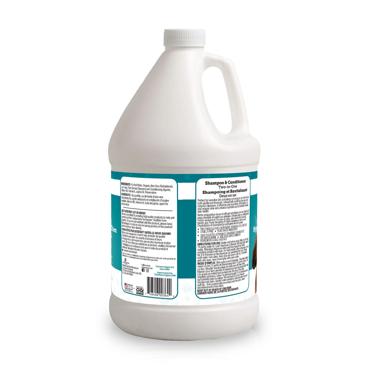 Espree Hypoallergenic Dog Shampoo & Conditioner, Sensitive Skin, Gallon (additional view 6)