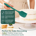 6 PCS Silicone Spurtle Spatula Set for sourdough starter Baking Cooking (additional view 1)