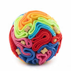 Adorepaw Snuffle Ball for Dogs - Rainbow / Small