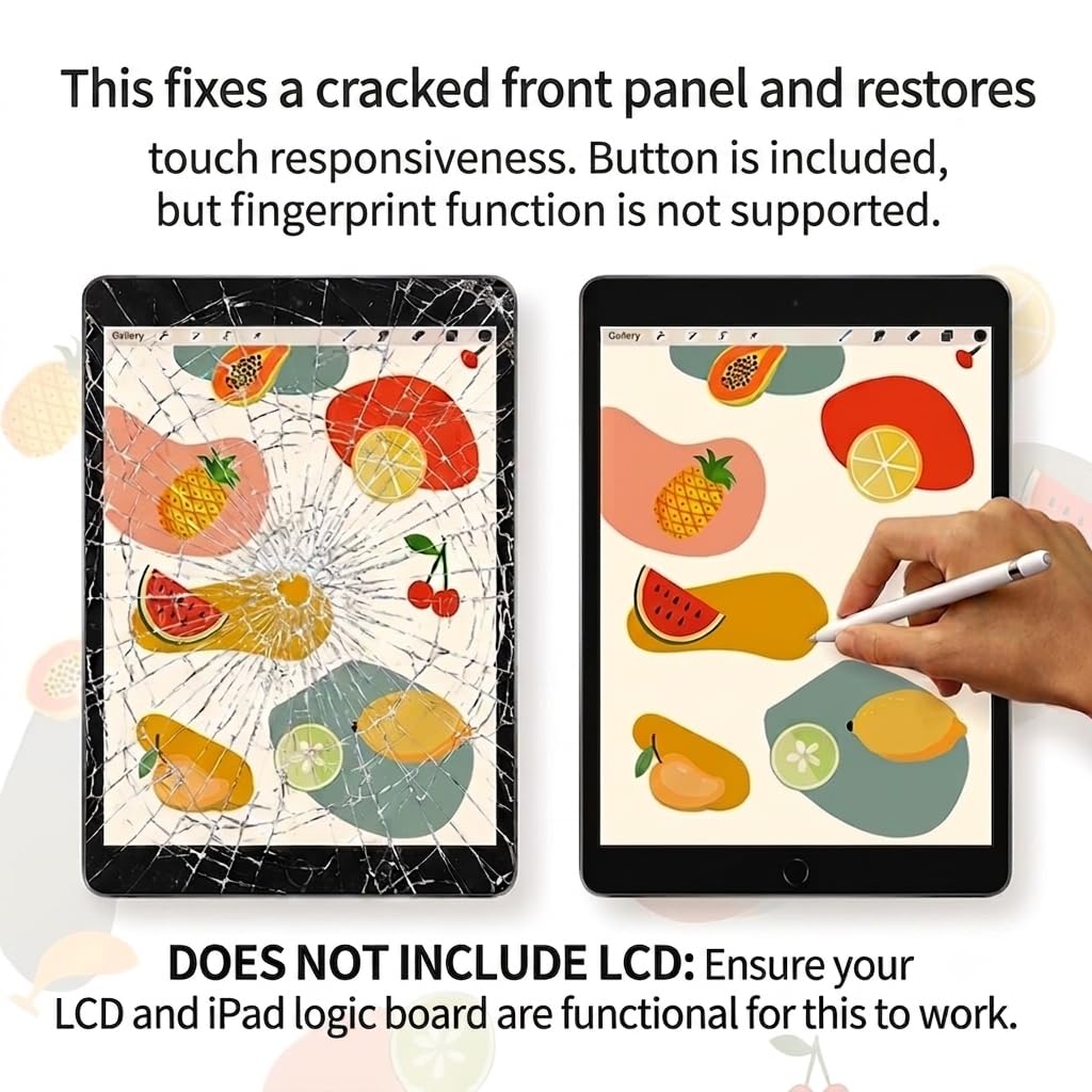 for iPad 9 (9th Generation) A2602 A2603 A2604 A2605 Screen Replacement Digitizer Touch (additional view 5)