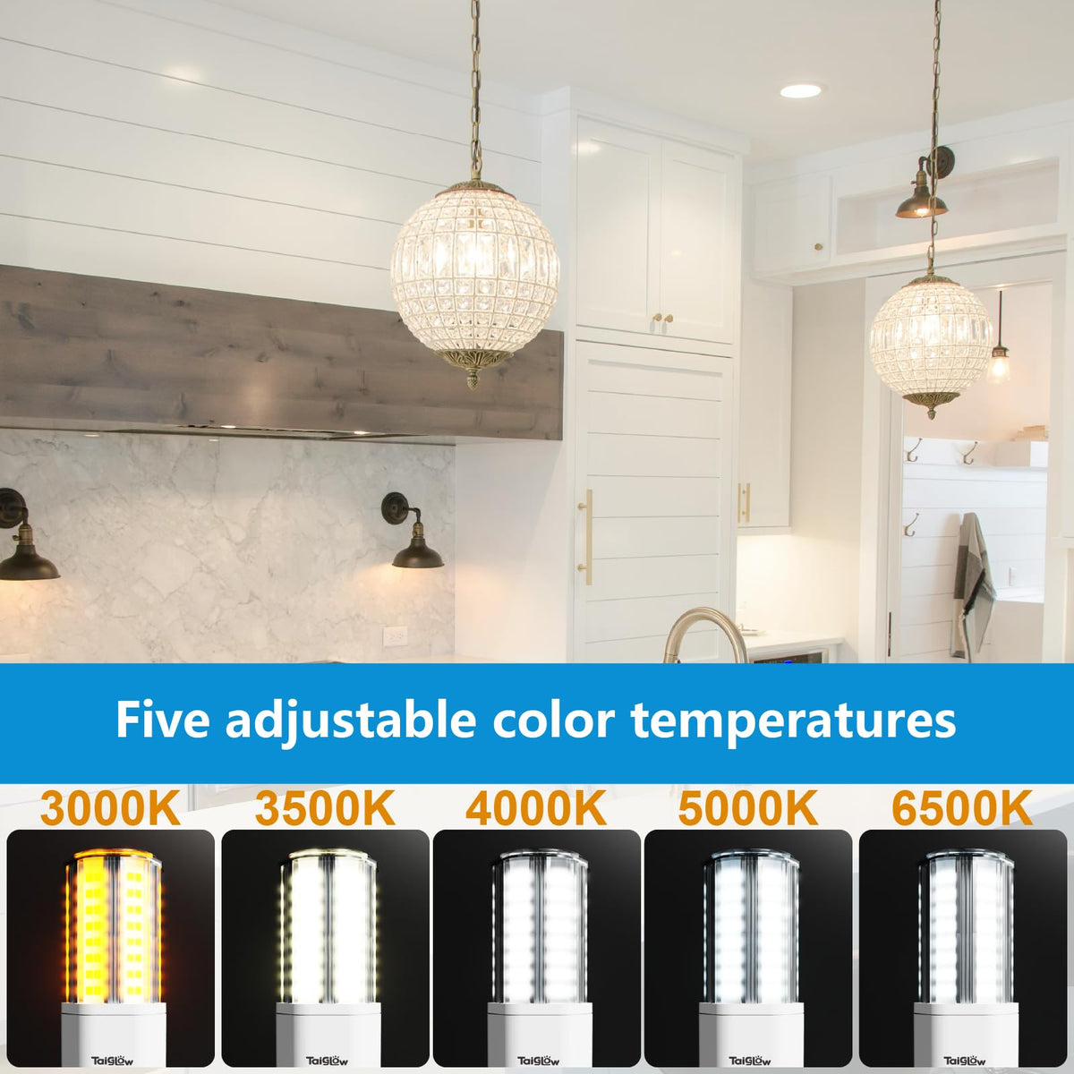 IDO G24q 4-Pin LED Bulb, 18W, 2400 Lumen - view 4
