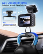 4Pcs Adhesive Sticky Pads for Dash Cam, Square High Heat Resistant Double-Sided Sticker (additional view 4)