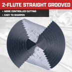 NEIKO 10607B Step Drill Bit, 9 Steps 1/4" to 3/4" Straight M35 Cobalt, AlTiSiN Coated (additional view 4)
