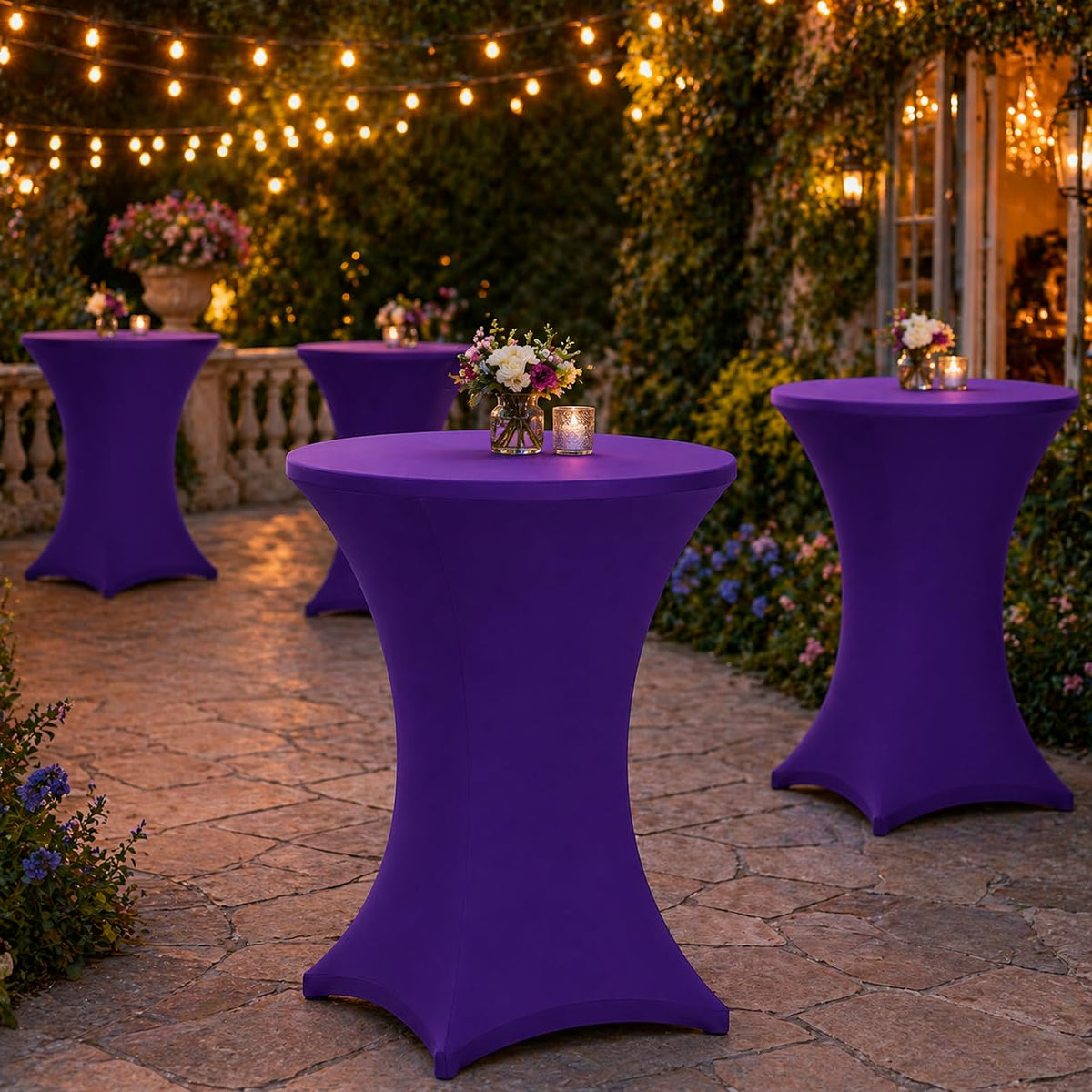 Lemict Cocktail Table Covers - Purple-32"x43" / 2 view 7