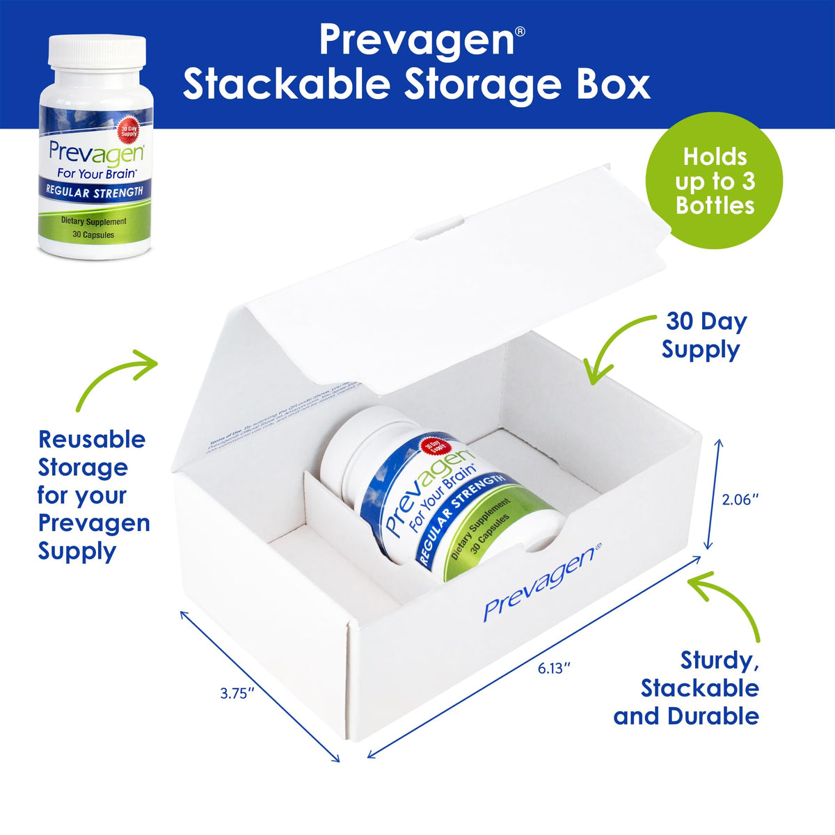 Prevagen Regular Strength with Storage Box, 30 Capsules, 1-Pack (additional view 4)