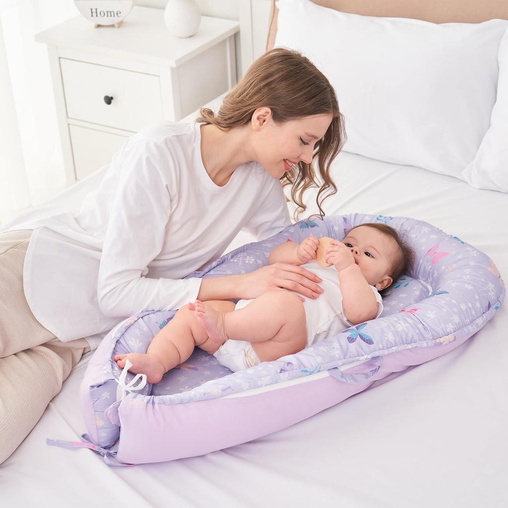 Viviland Baby Lounger Cover - Butterfly view 1
