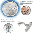 FROPO Shower Tub Faucet - Brushed Nickel view 2