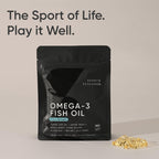 Sports Research Omega-3 Fish Oil 1250mg from Wild Alaska Pollock,240 Count (FG385A)