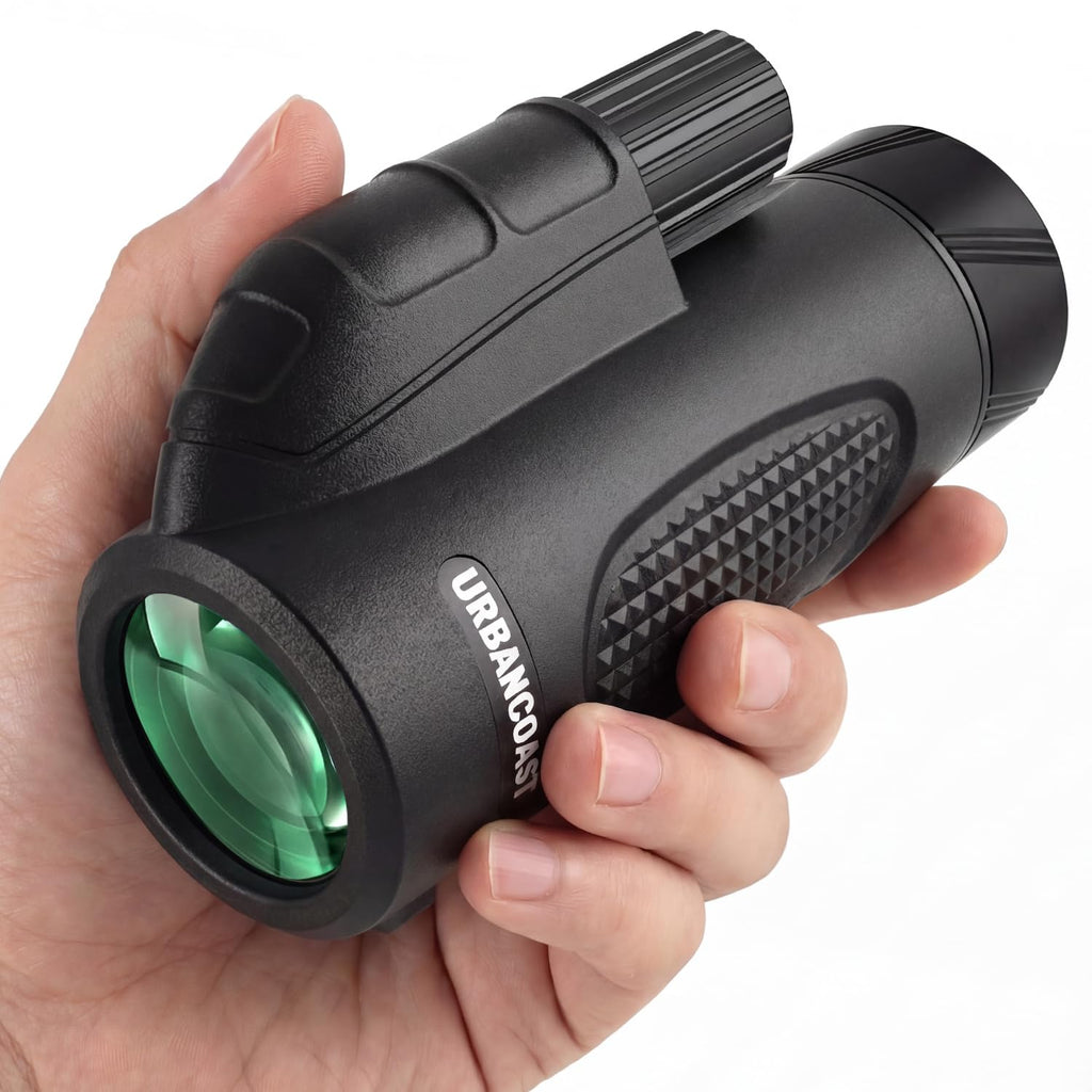 15x65&8x32 Monoculars for Adults High Powered for Bird Watching Hikng Camp - Obsidian Black