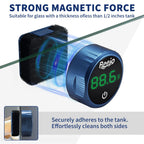 BEEJO Fish Tank Magnetic Glass Cleaner - Blue view 2