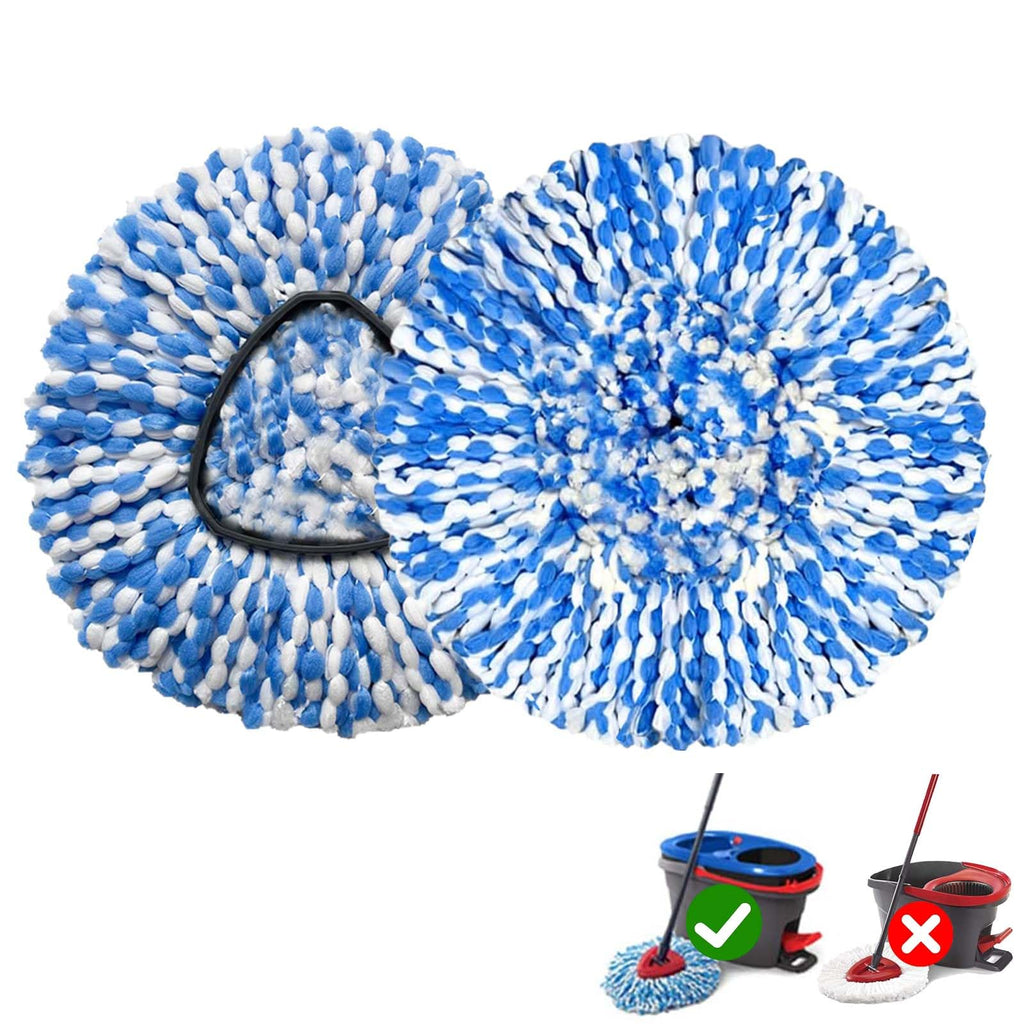 Mop Replace Heads Compatible for OCeda - 2 Count (Pack of 1)