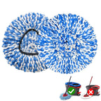 Mop Replace Heads Compatible for OCeda - 2 Count (Pack of 1)