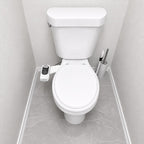 SAMODRA Non-Electric Bidet - Classic Black/Silver view 7