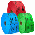 Homrelaxy Pairs Double Raffle Tickets, 50/50 Raffle Tickets Roll