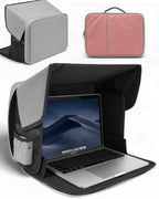 Laptop Sun Shade, Fits 13-16 inch Laptop, UV-Heat Reflective & Water-Resistant Material