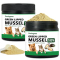 forvirgeen 2 Pack Green lipped Mussels for Dogs Hip & Joint Care