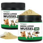 forvirgeen 2 Pack Green lipped Mussels for Dogs Hip & Joint Care