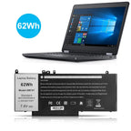 TREE.NB Laptop Battery Replacement - 9.09x3.93x0.24inch 6MT4T view 3
