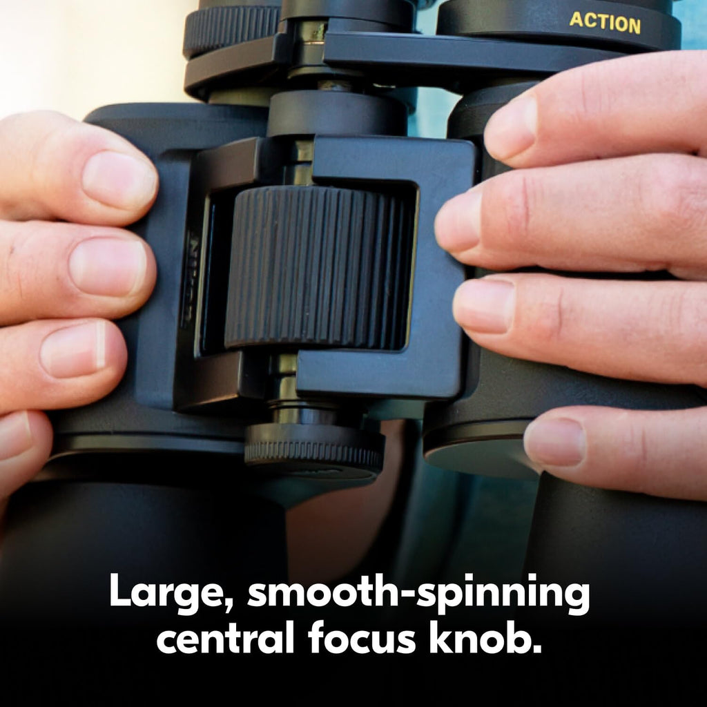 Nikon Action 10x42 Binocular | Multilayer-Coated Nikon Optics, Bright, Wide View, 10x (additional view 12)