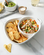 LE TAUCI Chip and Dip Bowls, Anti-Soggy Cereal Bowl, Soup and Side/Cracker Bowls Sets for (additional view 7)