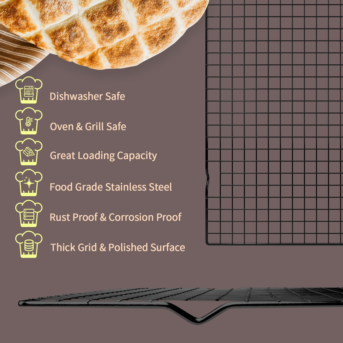 BRIOUT Cooling Rack for Baking - view 2